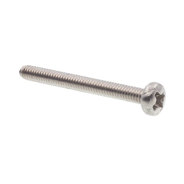 Prime-Line Machine Screw, Metric Pan Head, Phil Drive M2-0.4 X 20MM A2-70 Stainless Steel 10PK 9130721 - main